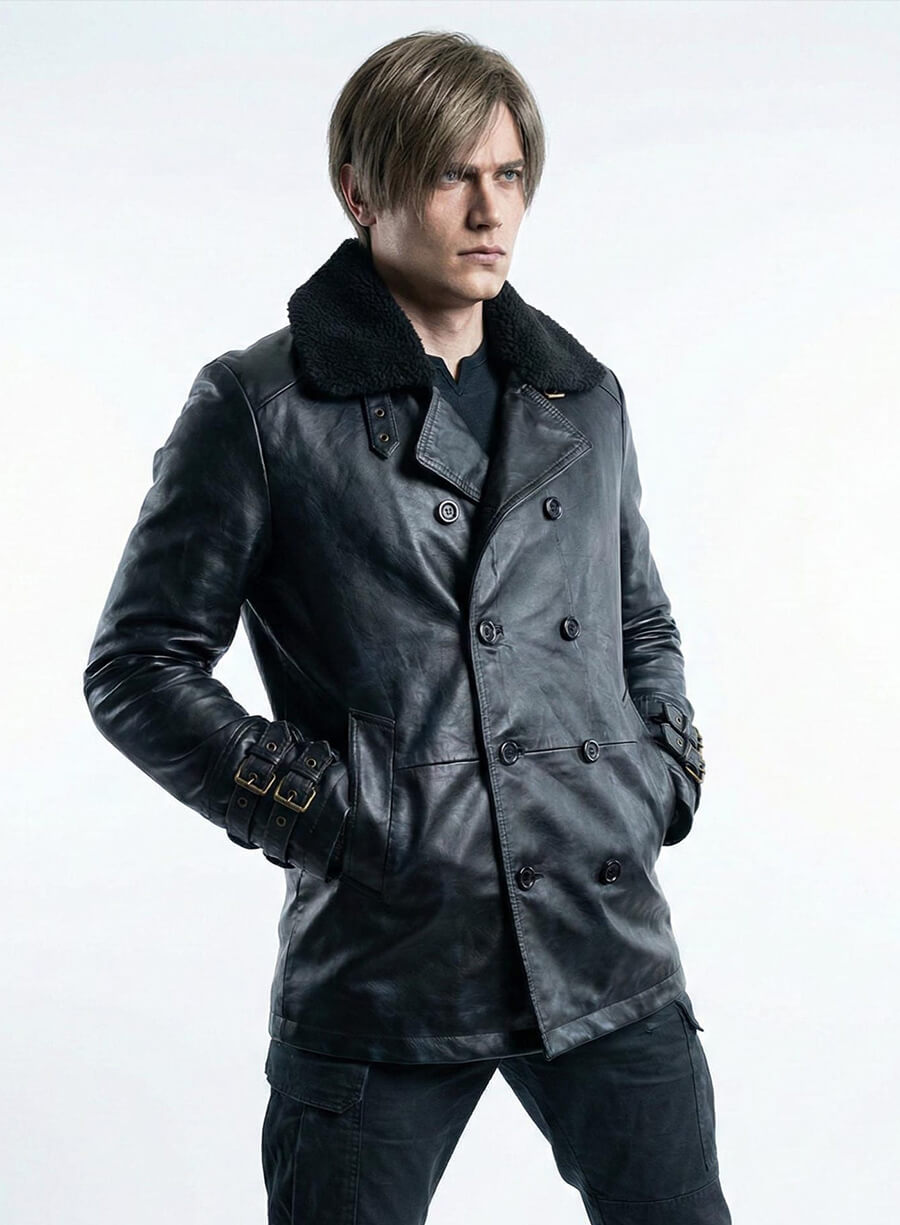 Leon Kennedy Resident Evil Requiem Leather Jacket