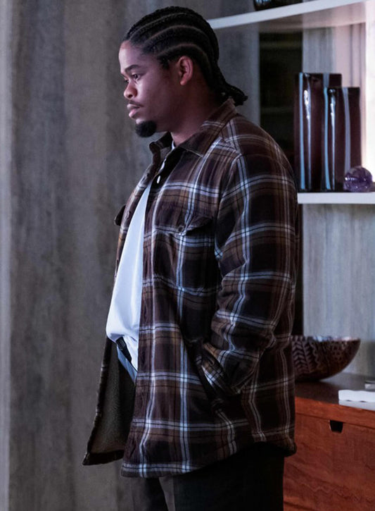 Leon Simmons Snowfall Checkered Jacket