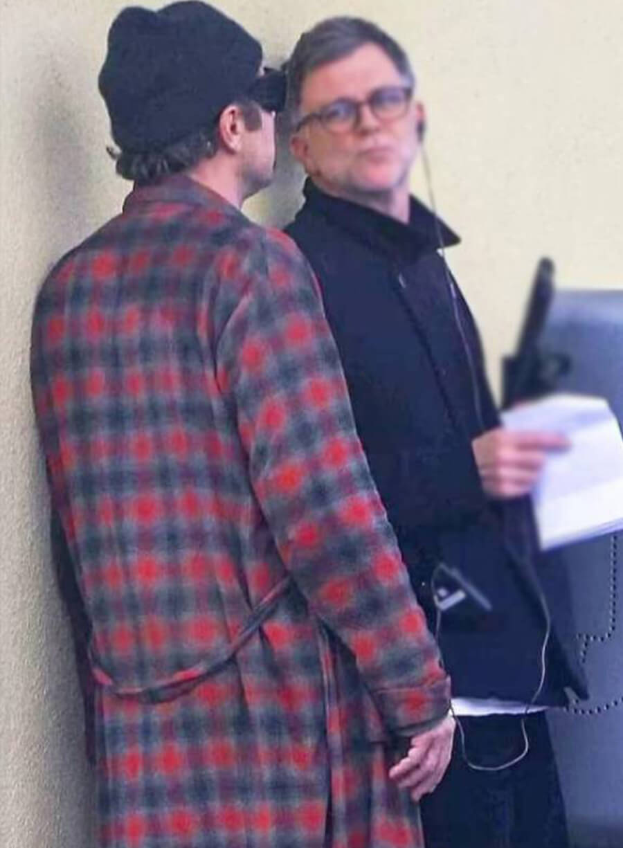 Leonardo DiCaprio One Battle After Another 2025 Wool Coat