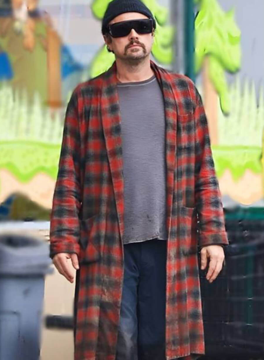 Leonardo DiCaprio One Battle After Another 2025 Wool Coat