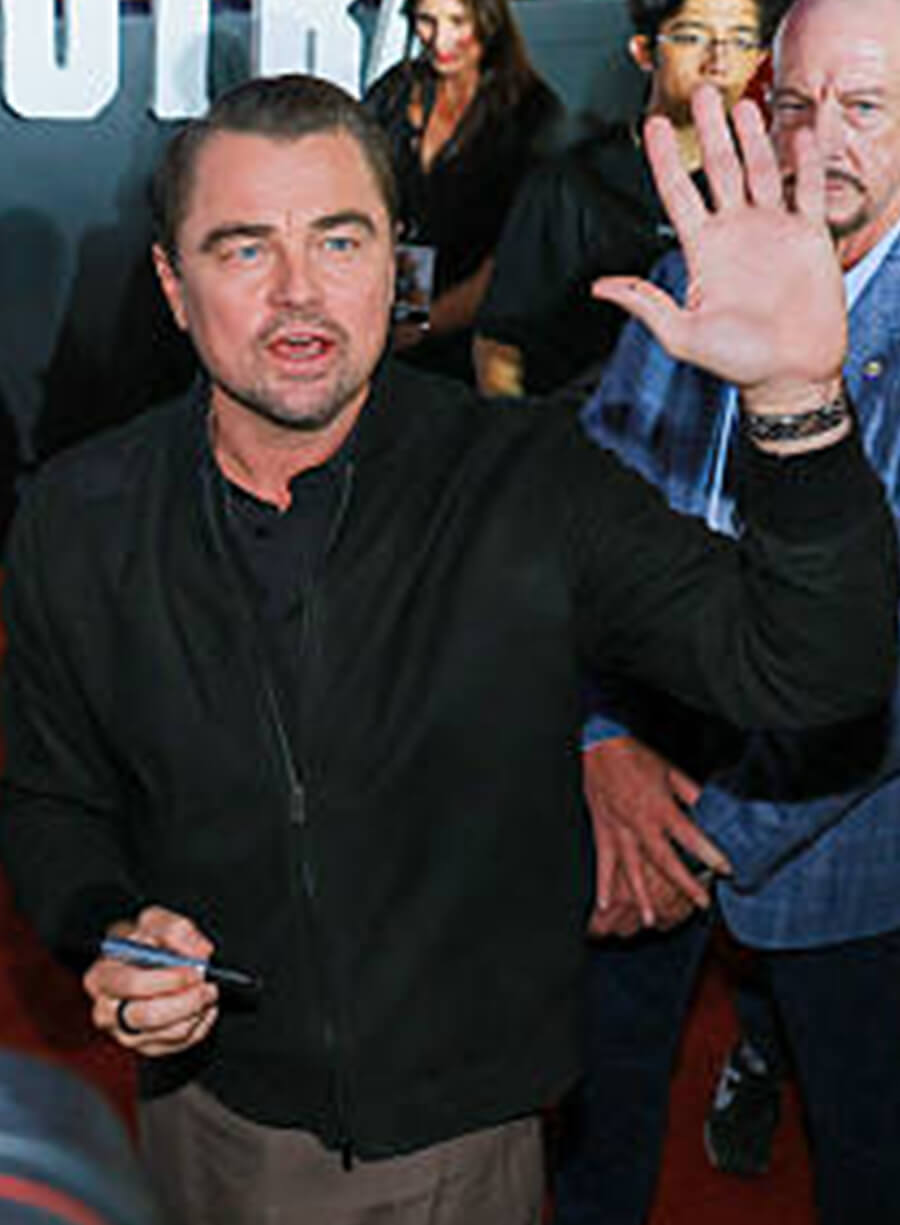 Leonardo DiCaprio One Battle After Another Premiere Jacket