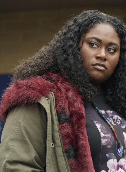 Leota Adebayo Peacemaker Green Parka Jacket