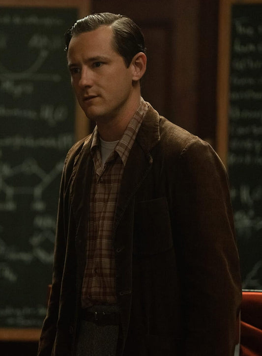 Lewis Pullman Lessons in Chemistry S01 Brown Blazer
