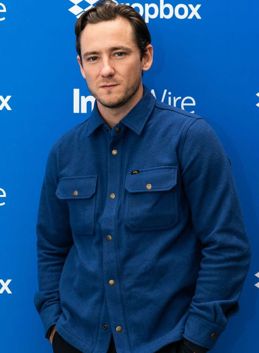 Lewis Pullman The Starling Girl Blue Jacket