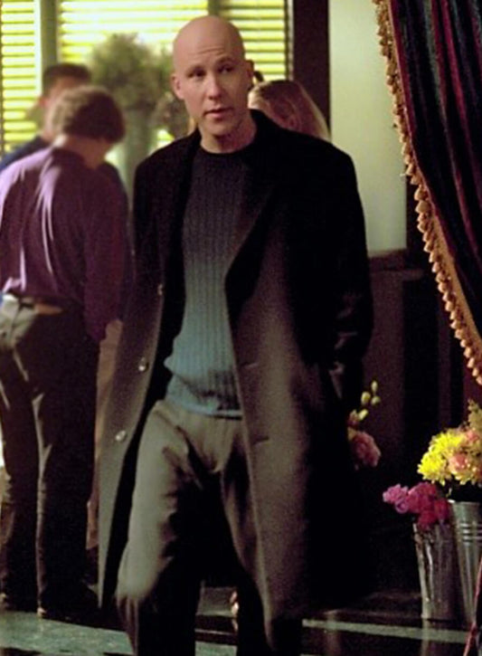 Lex Luthor Smallville Black Wool Coat
