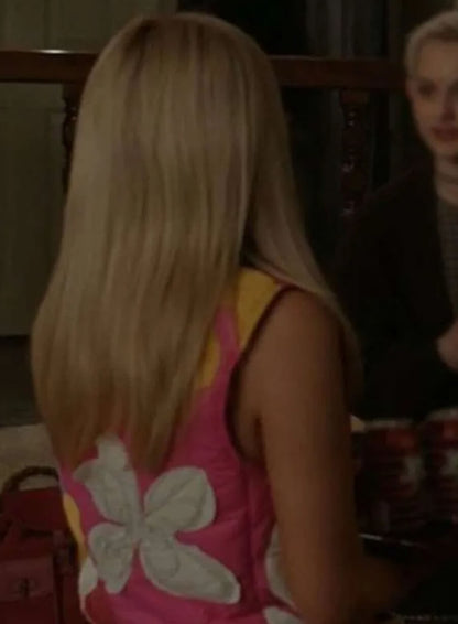 Lexi Minetree Elle 2026 Pink Floral Vest