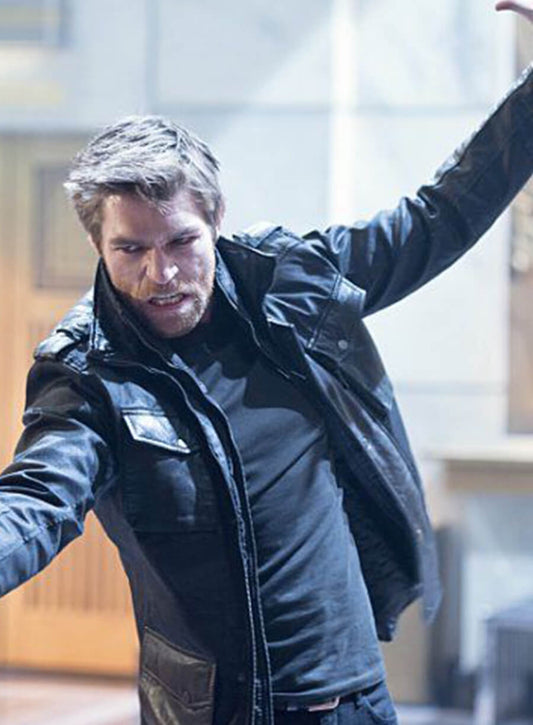 Liam McIntyre The Flash Black Jacket
