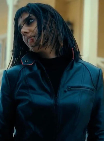 Lila Pitts The Umbrella Academy S02 Leather Jacket