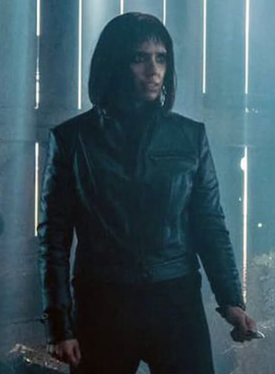 Lila Pitts The Umbrella Academy S02 Leather Jacket