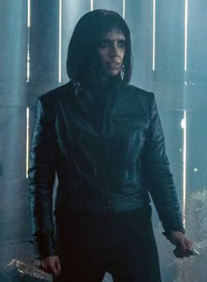 Lila Pitts The Umbrella Academy S02 Leather Jacket