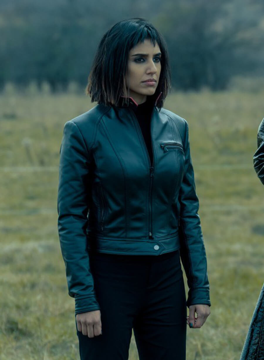 Lila Pitts The Umbrella Academy S02 Leather Jacket