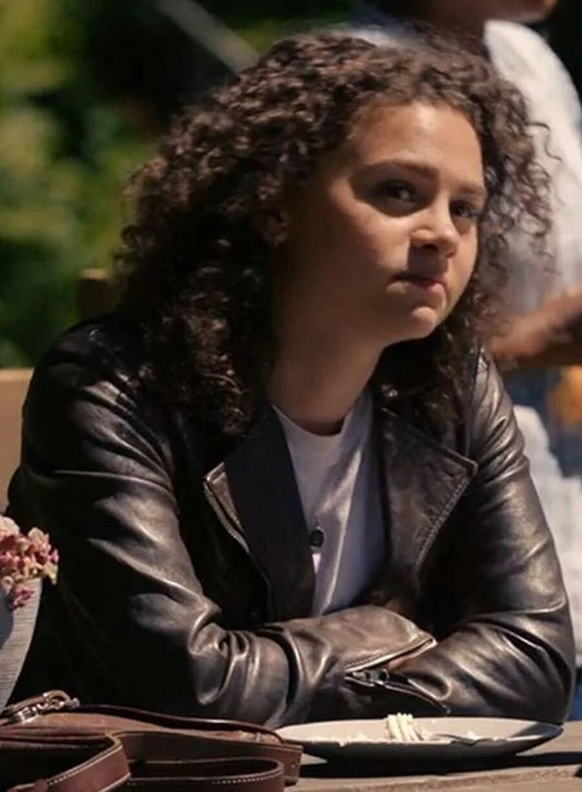 Lily Santiago Untamed Black Leather Jacket