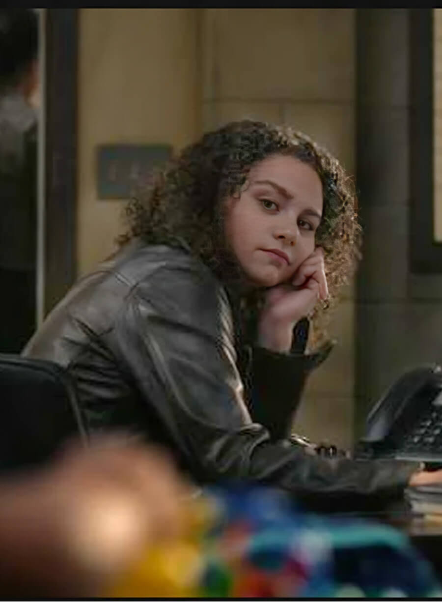 Lily Santiago Untamed Black Leather Jacket