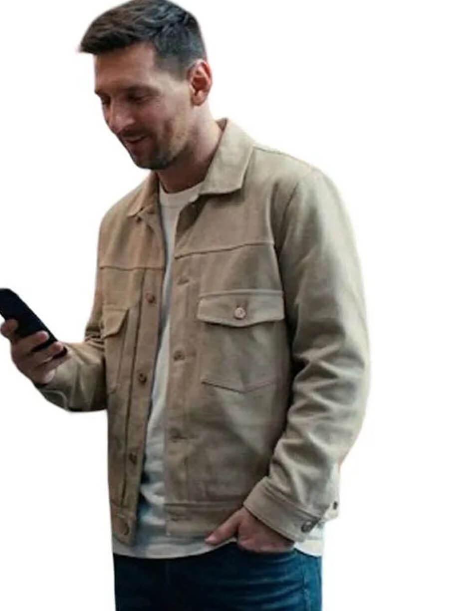 Lionel Messi Spider Man Brand New Day Suede Jacket