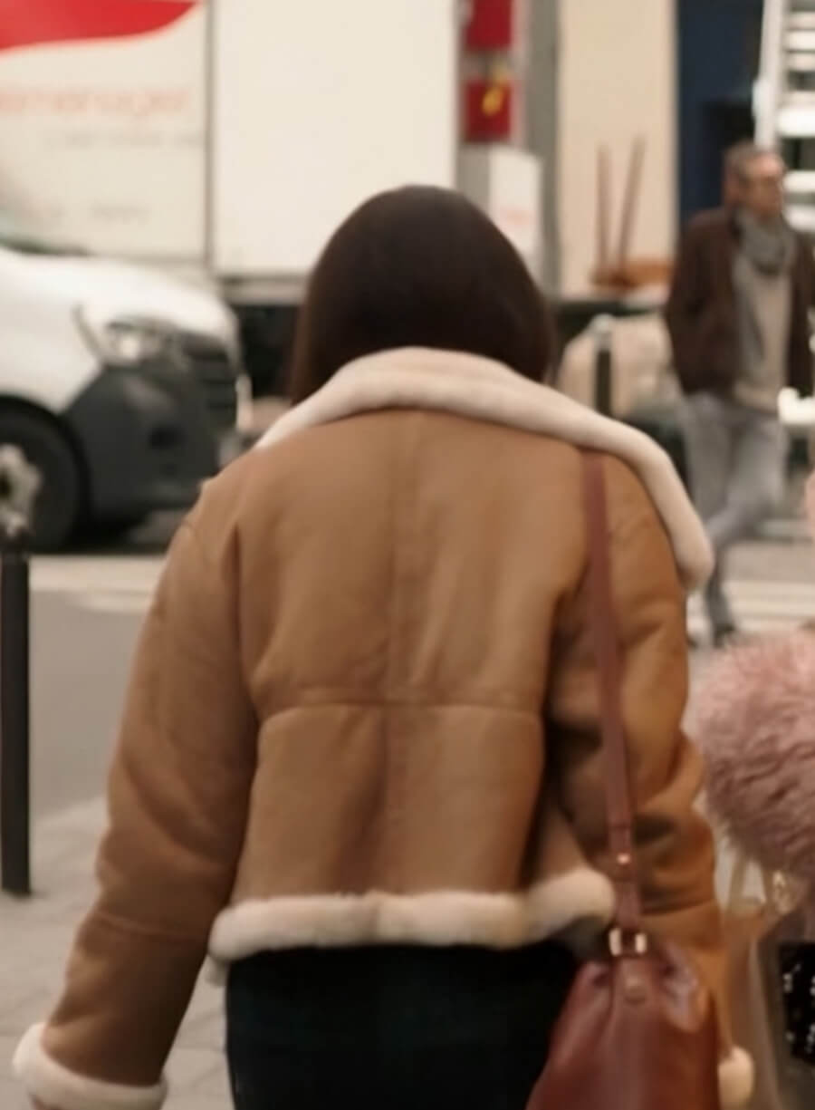 Lola Tung The Summer I Turned Pretty S03 Shearling Leather Jacket