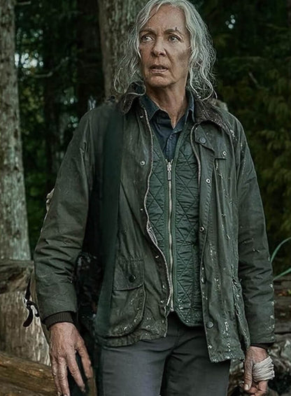 Lou 2022 Allison Janney Green Jacket