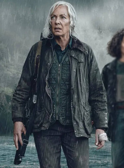 Lou 2022 Allison Janney Green Jacket