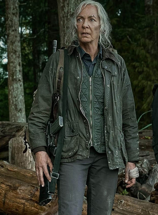 Lou 2022 Allison Janney Green Jacket