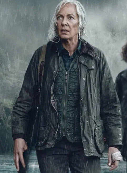 Lou 2022 Allison Janney Green Jacket