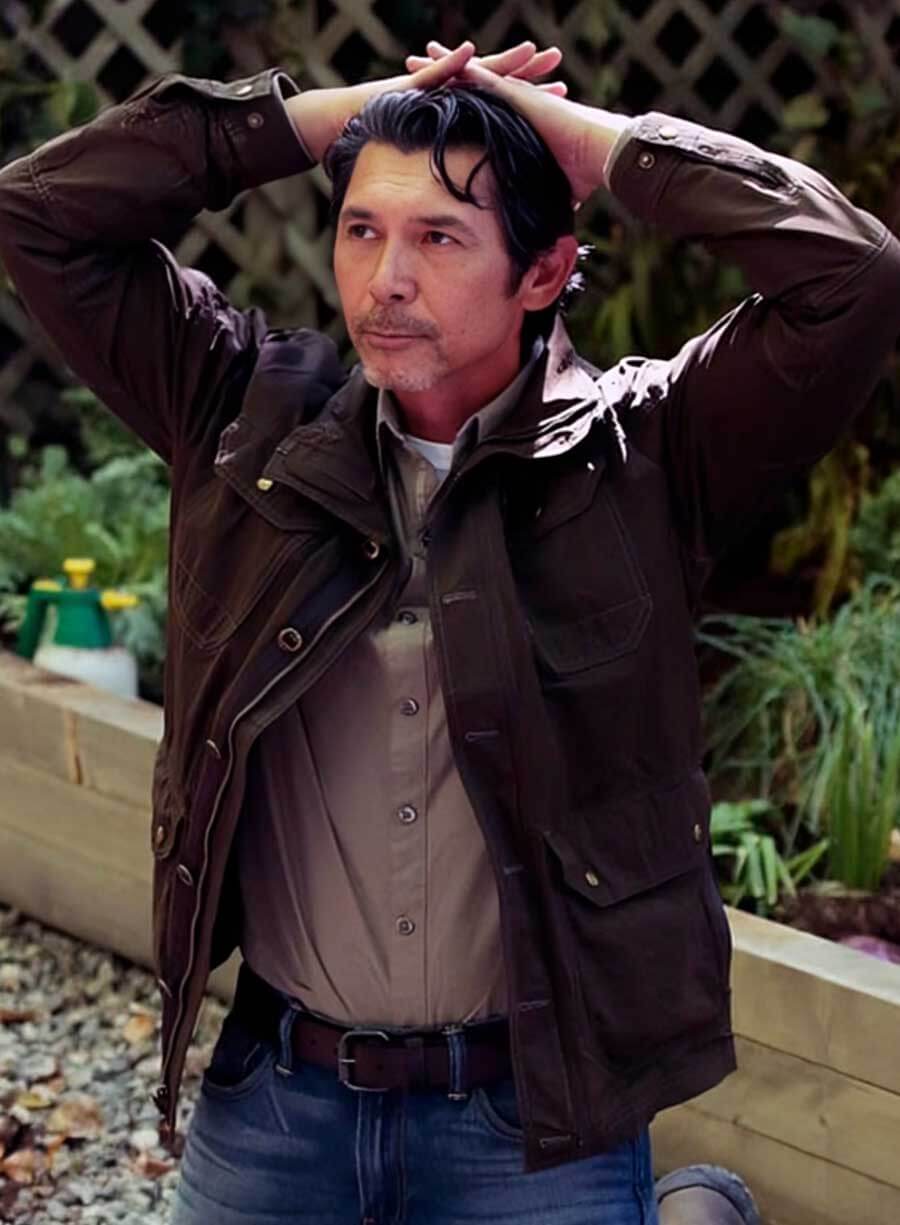 Lou Diamond Phillips Blindspot Tv Series Brown Jacket
