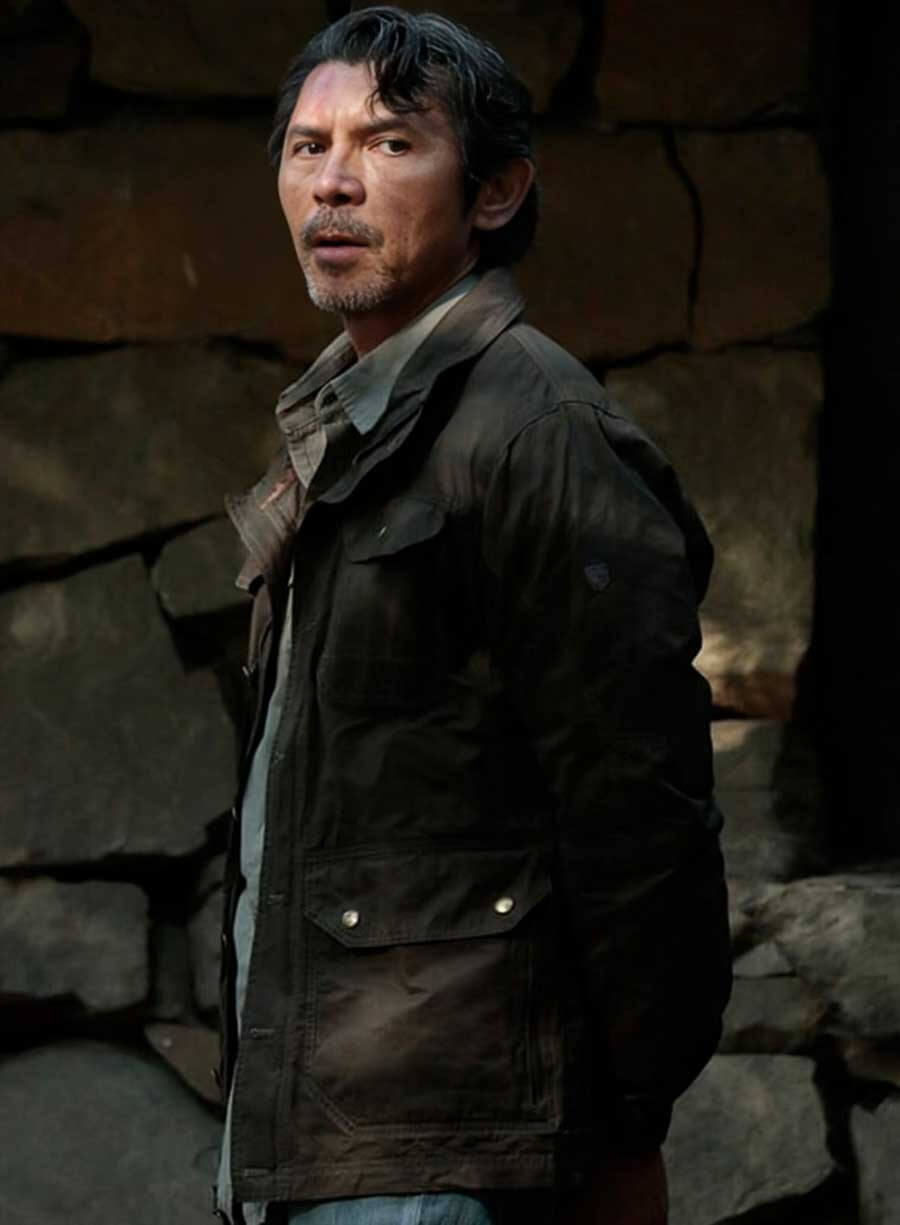 Lou Diamond Phillips Blindspot Tv Series Brown Jacket