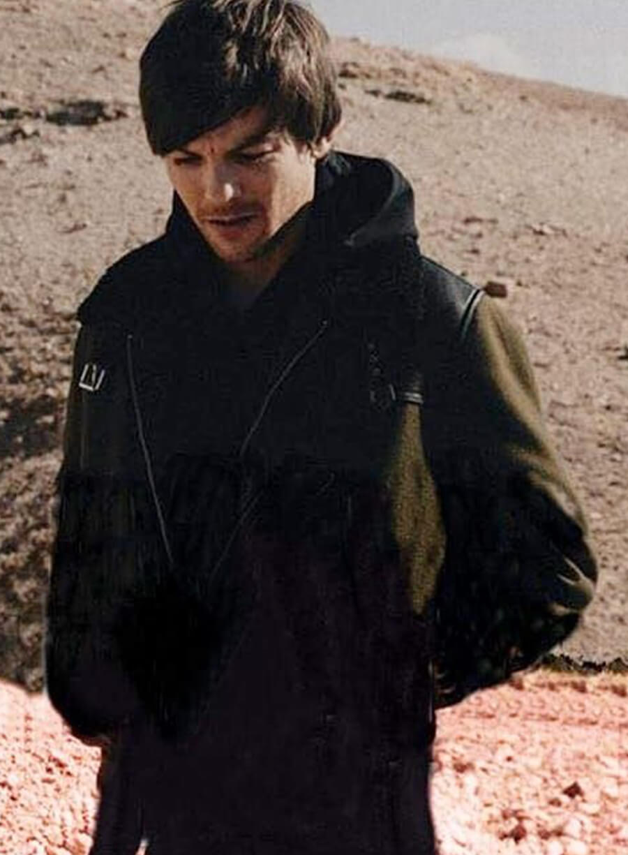 Louis Tomlinson Brown Wool Jacket