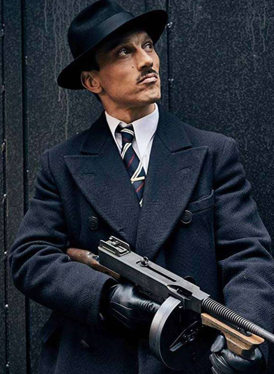 Luca Matteo Peaky Blinder Trench Coat