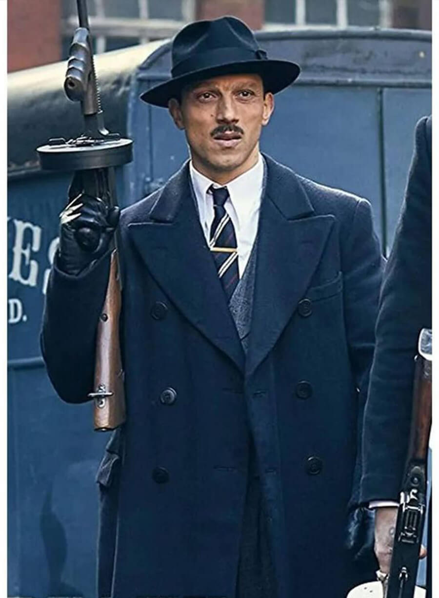 Luca Matteo Peaky Blinder Trench Coat