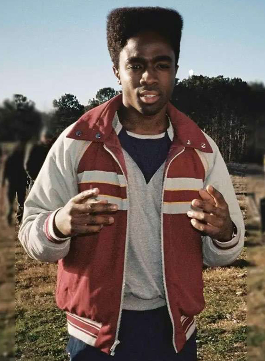 Lucas Sinclair Stranger Things S05 Bomber Jacket