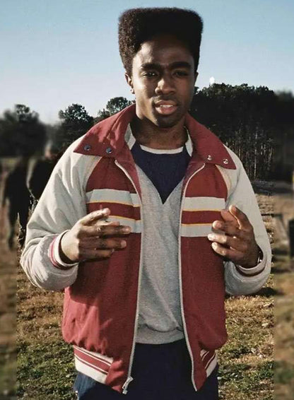 Lucas Sinclair Stranger Things S05 Bomber Jacket