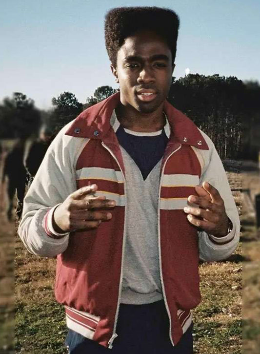 Lucas Sinclair Stranger Things S05 Bomber Jacket