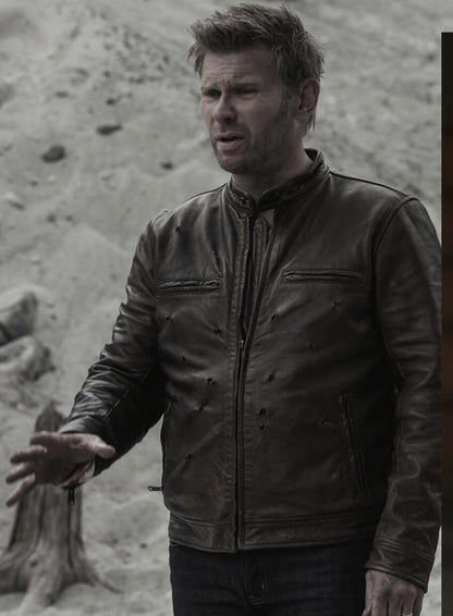  Lucifer Supernatural Brown Leather Jacket