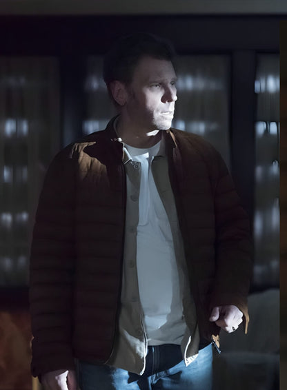 Lucifer Supernatural Brown Puffer Jacket