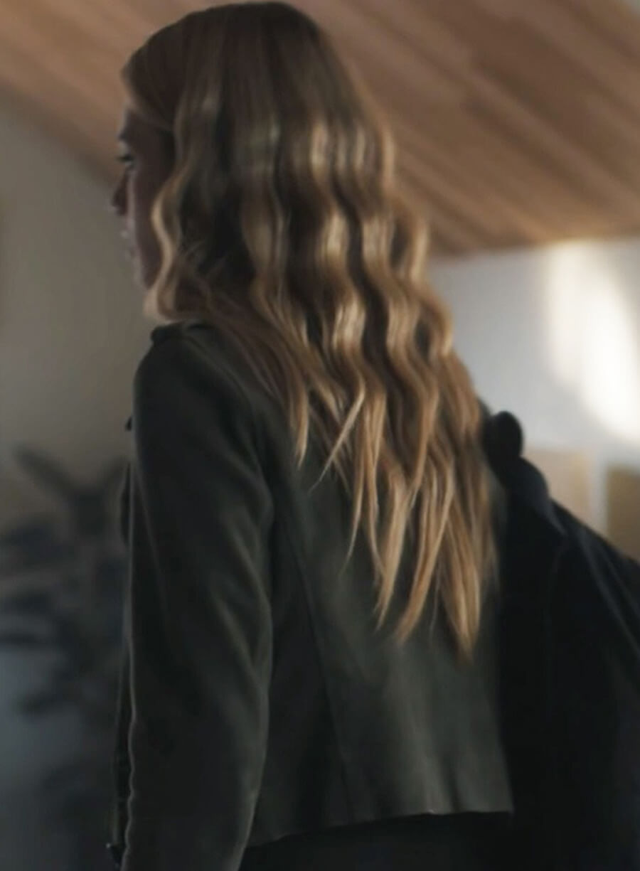 Lucy Albright Tell Me Lies S02 Green Jacket