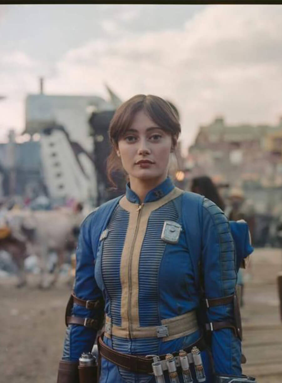 Lucy Fallout Leather Jacket
