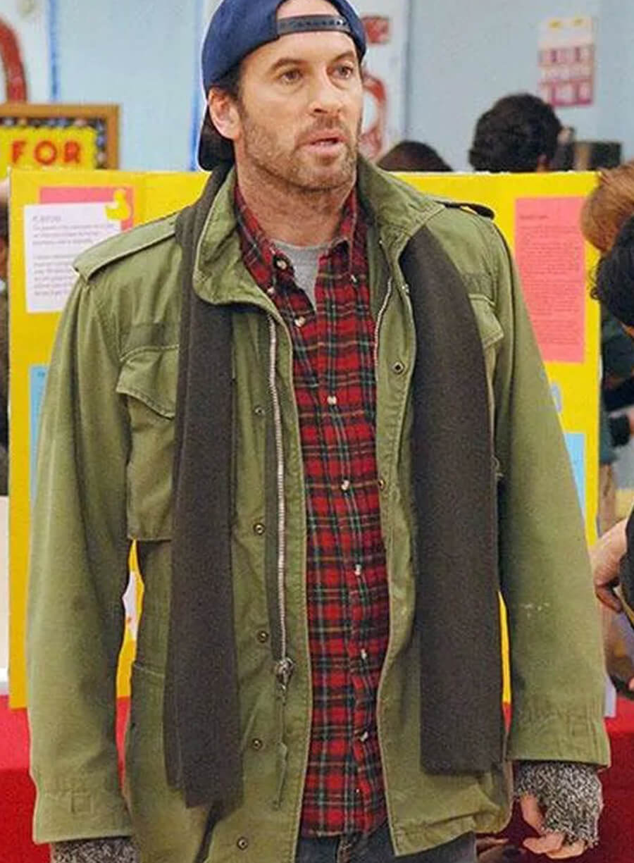 Luke Danes Gilmore Girls Green Cotton Jacket