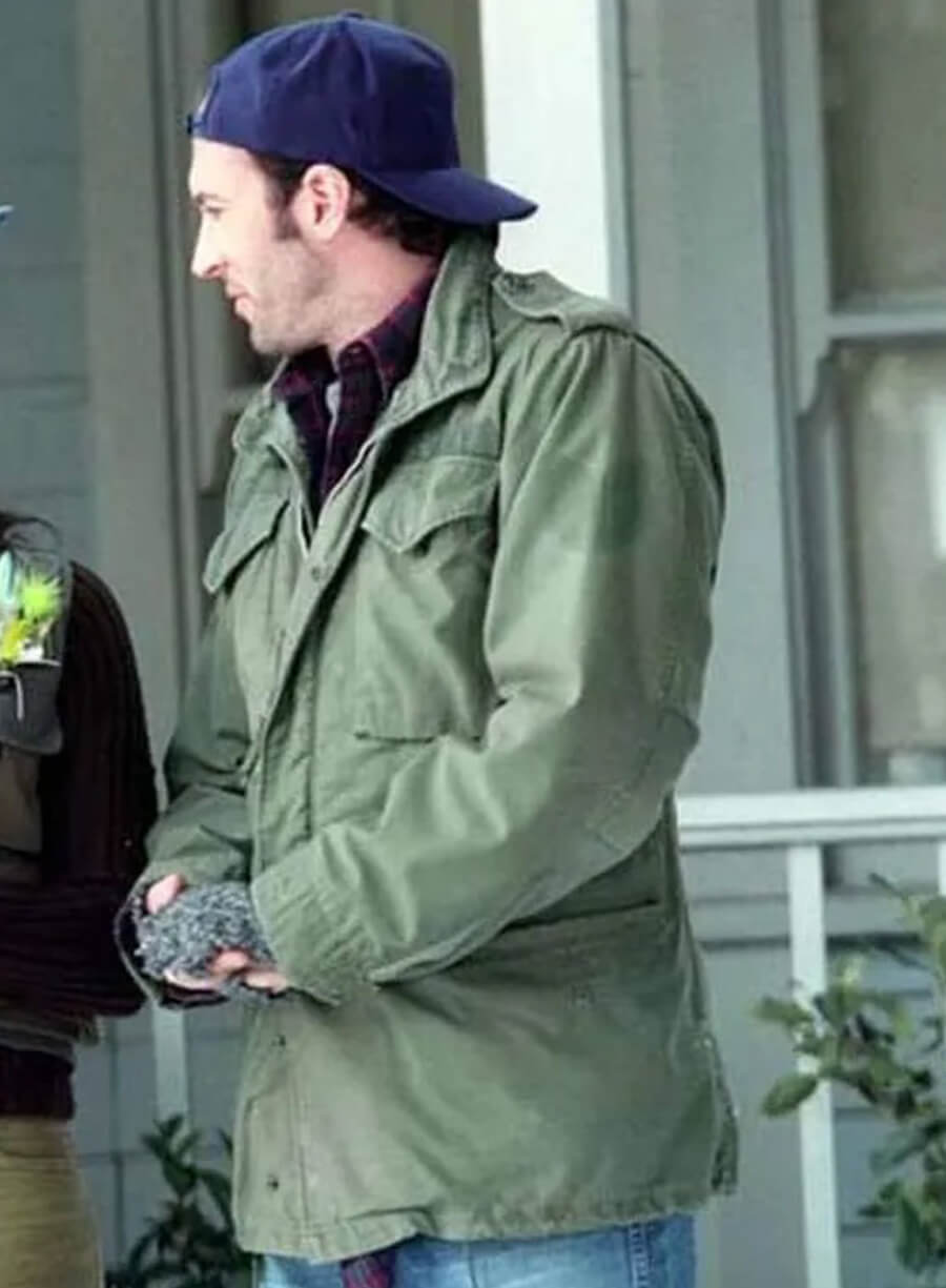 Luke Danes Gilmore Girls Green Cotton Jacket