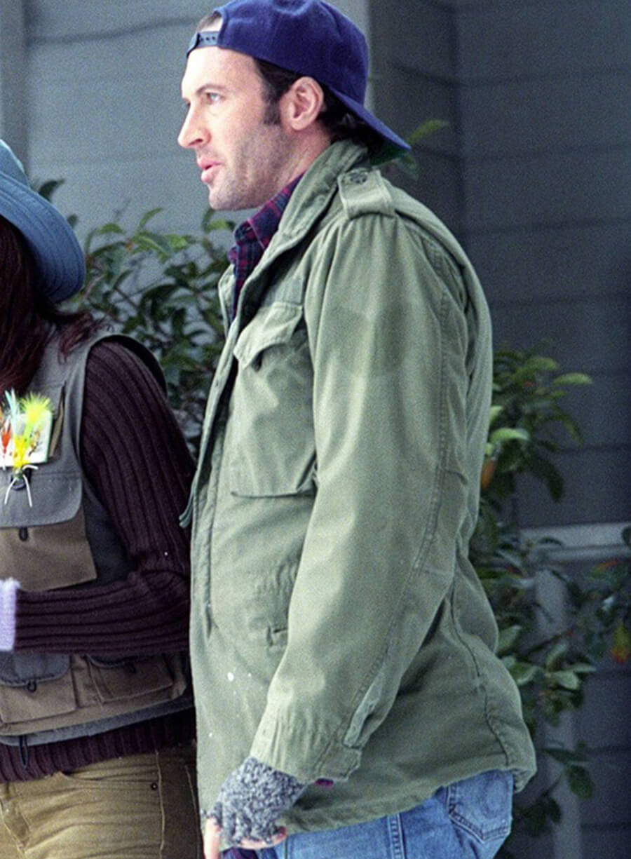 Luke Danes Gilmore Girls Green Cotton Jacket