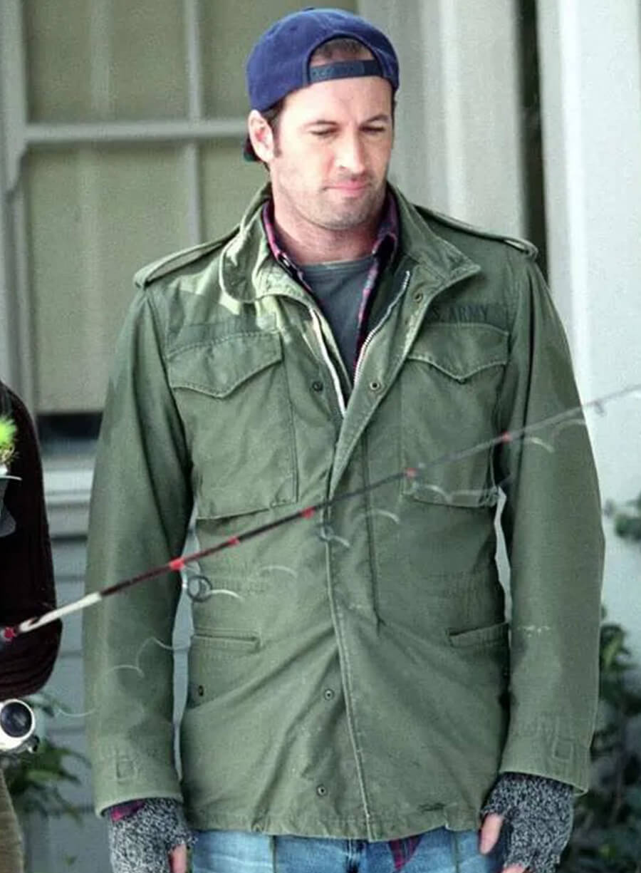 Luke Danes Gilmore Girls Green Cotton Jacket