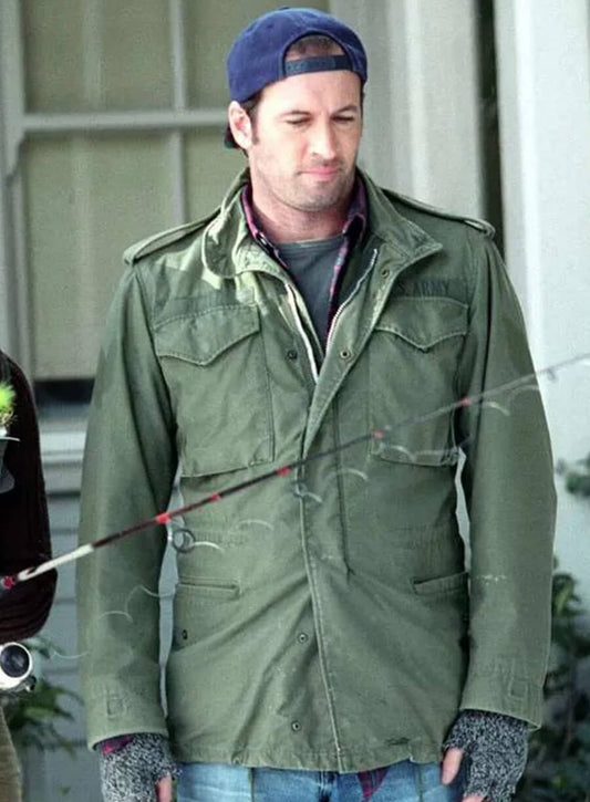 Luke Danes Gilmore Girls Green Cotton Jacket