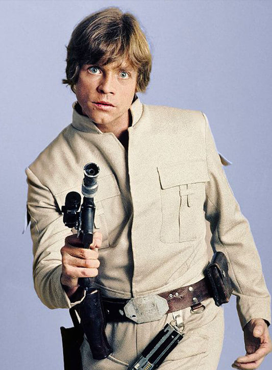 Luke Skywalker Star Wars: The Force Awakens Beige Jacket