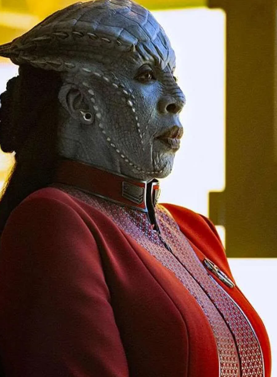 Lura Thok Star Trek Starfleet Academy Red Jacket