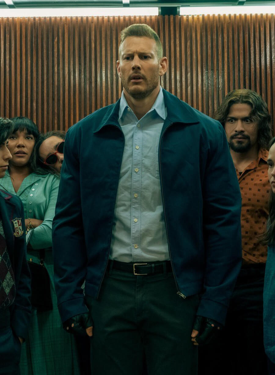 Luther Hargreeves The Umbrella Academy Black Jacket