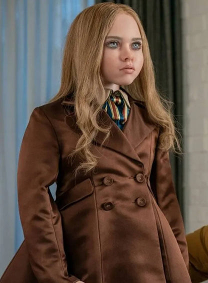 M3GAN Amie Donald Brown Coat