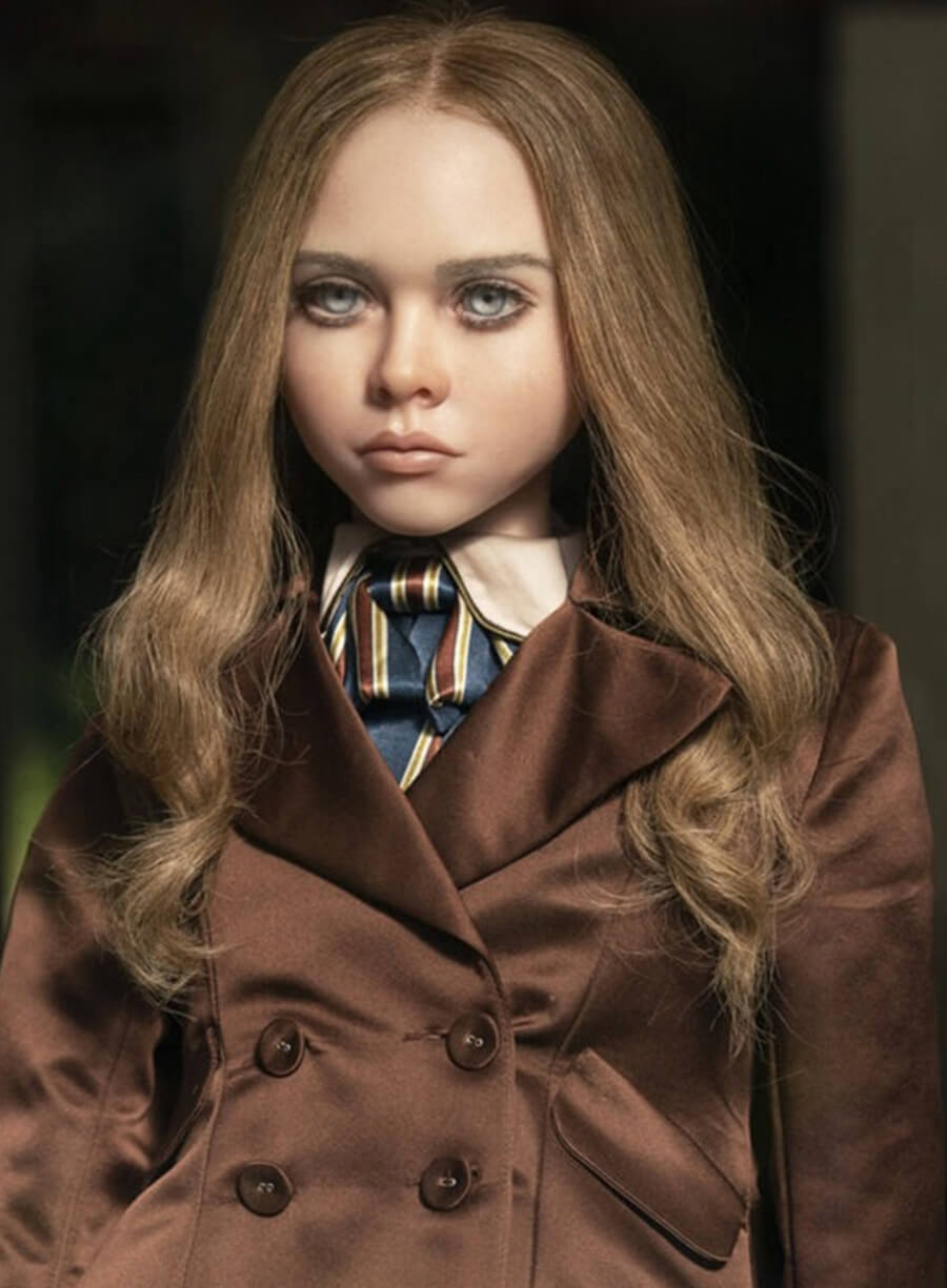 M3GAN Amie Donald Brown Coat
