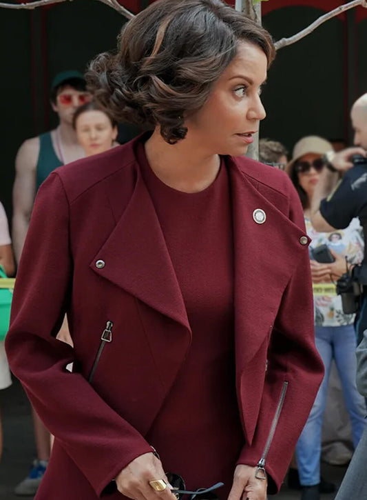 Mae Silver Boston Blue 2025 Wool Jacket