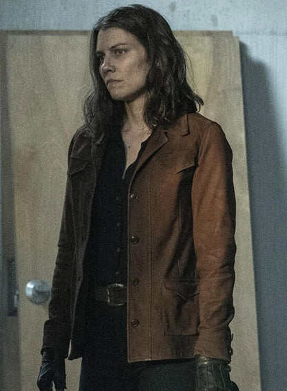 Maggie Greene The Walking Dead: Dead City S03 Cotton Jacket