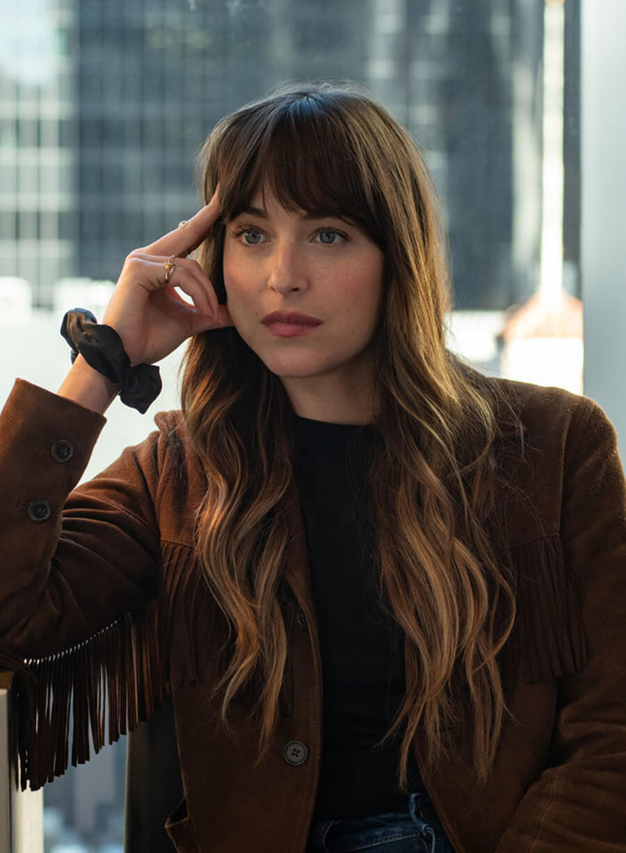 Maggie Sherwoode The High Note Brown Leather Jacket