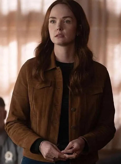 Maggie Sullivan Sullivan’s Crossing S02 Brown Leather Jacket