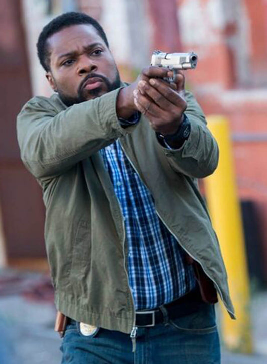Malcolm-Jamal Warner Major Crimes Green Jacket